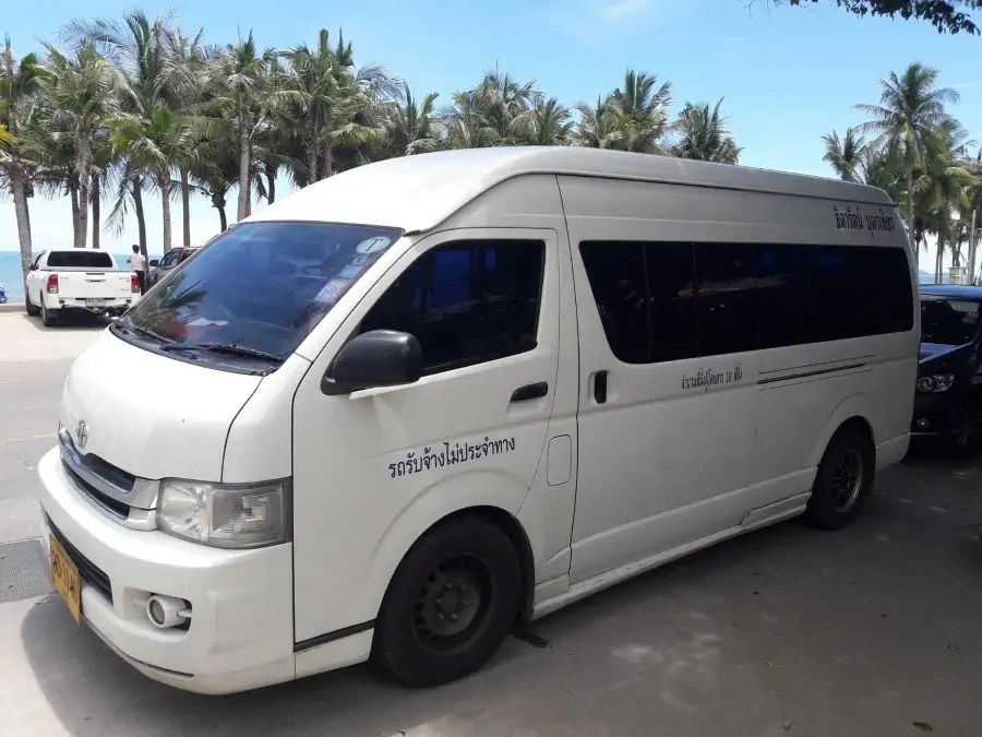 Pattaya Bay Cruise трансфер - Микроавтобус Toyota Hiace